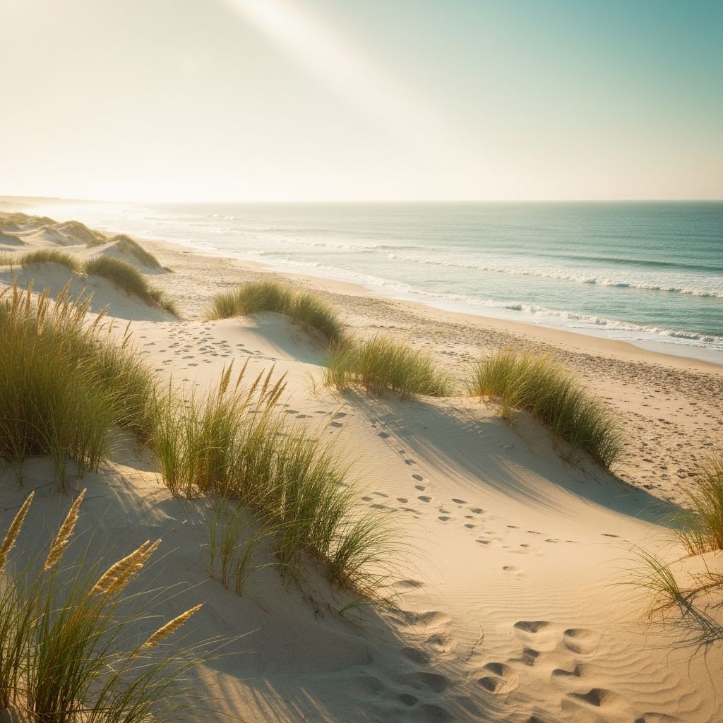 Ambiente de playa relajado